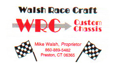 walsh race craft (not a link)